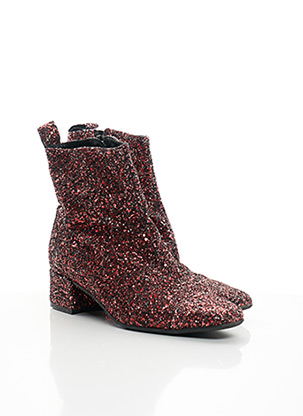 Bottines/Boots rouge CAREL PARIS pour femme