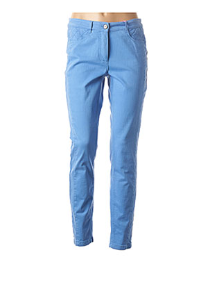 Pantalon slim bleu BASLER pour femme
