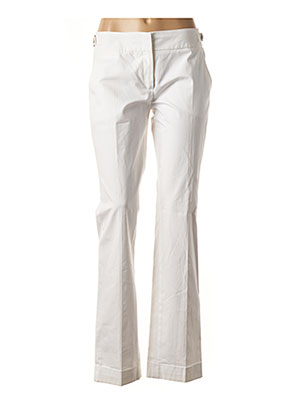 Pantalon casual blanc CARACTERE pour femme