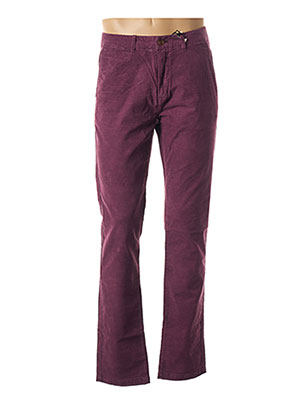Pantalon slim violet SCOTCH & SODA pour homme