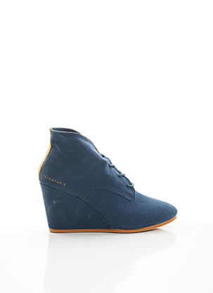 Bottines/Boots bleu ELEVEN PARIS pour femme