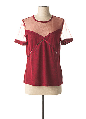 T-shirt rouge GRACE & MILA pour femme