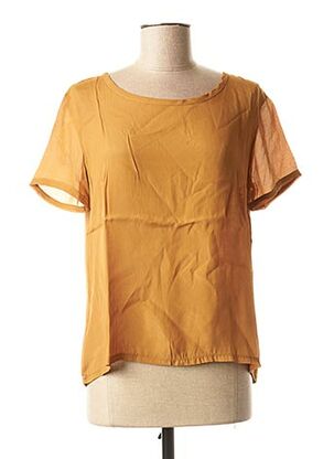 T-shirt marron LA FEE MARABOUTEE pour femme