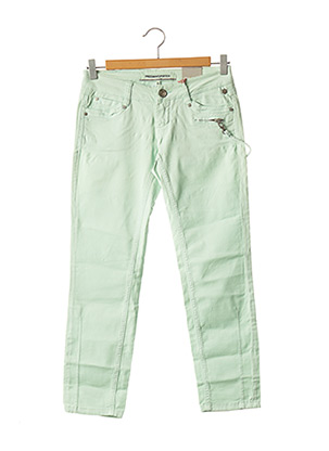 Pantalon casual vert FREEMAN T.PORTER pour femme