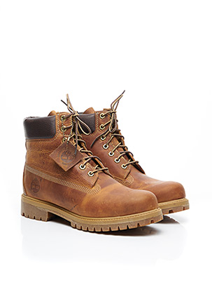 Bottines/Boots beige TIMBERLAND pour homme