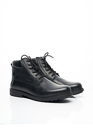Bottines/Boots noir GEOX pour homme