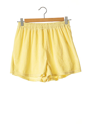 Pyjashort jaune SANS MARQUE pour femme