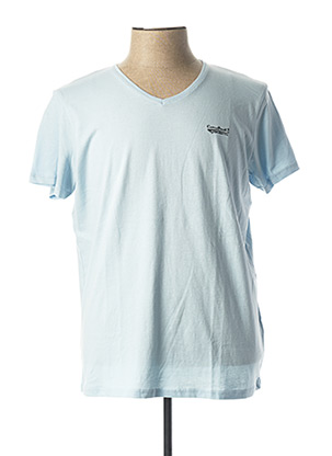 T-shirt manches courtes bleu CBK pour homme