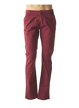 Pantalon casual rouge CBK pour homme