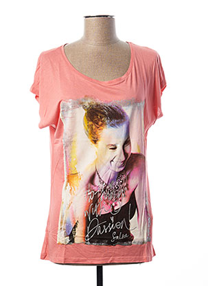 T-shirt rose SALSA pour femme