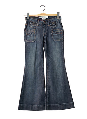 Jeans coupe large bleu TEDDY SMITH pour fille