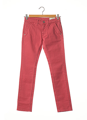 Jeans coupe slim rouge PEPE JEANS pour enfant