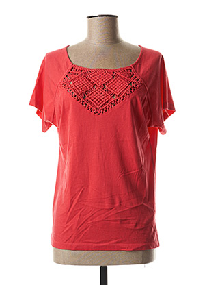 Top rouge I.CODE (By IKKS) pour femme