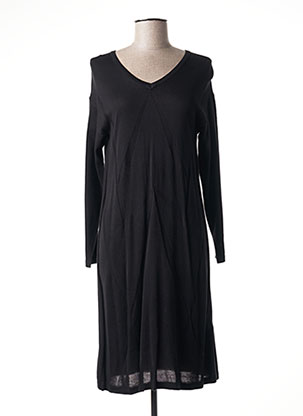 Robe pull noir CISO pour femme
