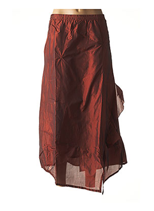 Jupe longue rouge CHADIA pour femme
