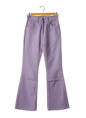 Jeans bootcut violet LEVIS pour femme