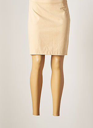 Jupe courte beige WOLFORD pour femme
