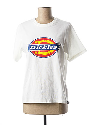 T-shirt blanc DICKIES pour femme