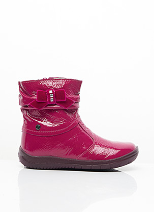 Bottines/Boots rose FALCOTTO pour fille