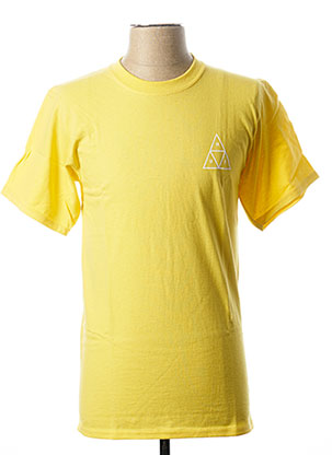 T-shirt jaune HUF pour homme