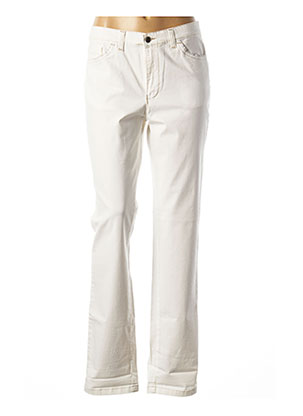 Pantalon droit blanc WALTRON pour femme