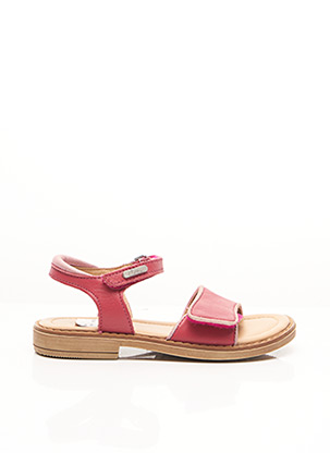 Sandales/Nu pieds rouge ASTER pour fille