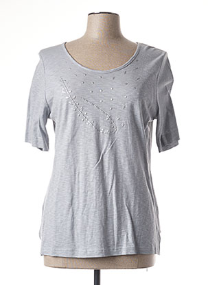 T-shirt gris MERI & ESCA pour femme