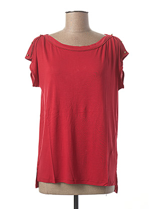 T-shirt rouge DEELUXE pour femme