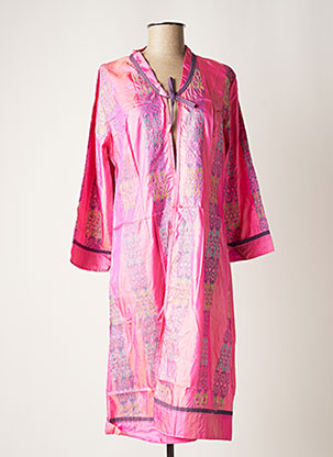 Veste kimono rose ENJOY pour femme