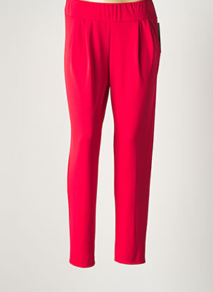 Pantalon droit rouge AN II VITO pour femme