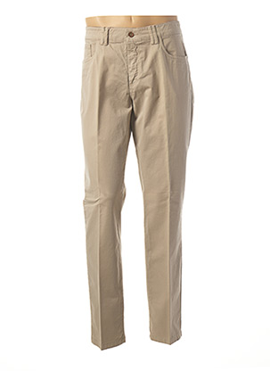 Pantalon droit beige LCDN pour femme