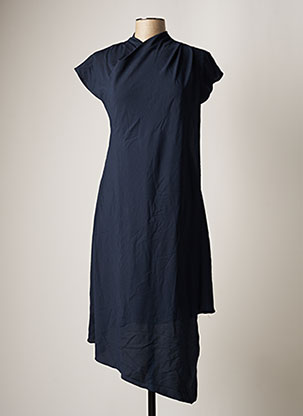 Robe mi-longue bleu DAY OFF pour femme
