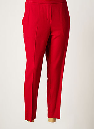 Pantalon droit rouge ATTIC AND BARN pour femme