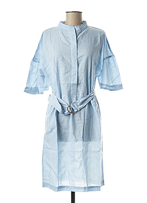 Robe mi-longue bleu DAY OFF pour femme