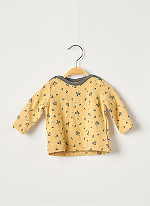 T-shirt jaune MOULIN ROTY pour garçon