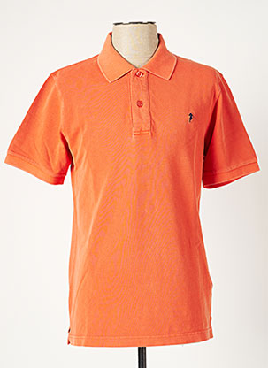 Polo orange RUCKFIELD pour homme