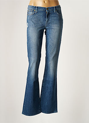 Jeans bootcut bleu 7 FOR ALL MANKIND pour femme