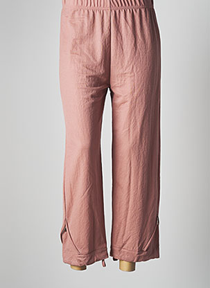 Pantalon large rose FRANCK ANNA pour femme