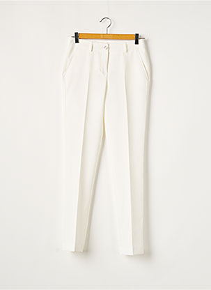 Pantalon droit blanc KOCCA pour femme