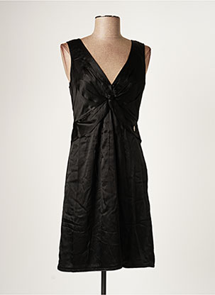 Robe mi-longue noir GUESS BY MARCIANO pour femme