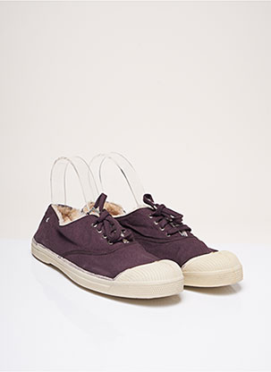 Bensimon Baskets Femme De Couleur Violet 1893536 violet Modz