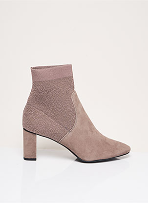 Bottines/Boots gris WHAT FOR pour femme