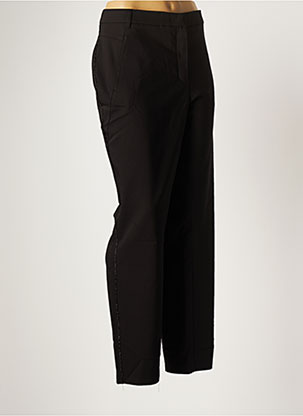 Pantalon chino noir BRANDTEX pour femme