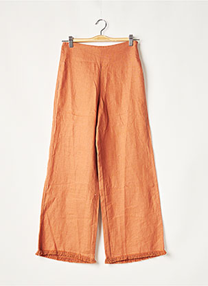 Pantalon large orange MAGALI PASCAL pour femme