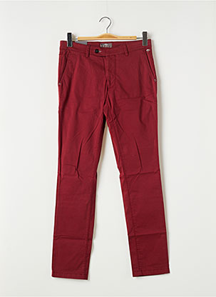 Pantalon slim rouge FYNCH-HATTON pour homme