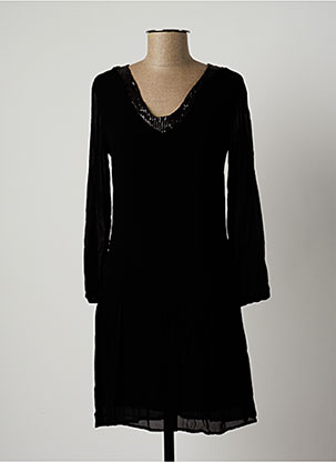 Robe courte noir KOSMIKA pour femme