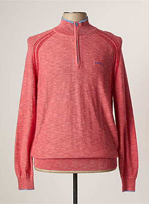 Pull rouge NEW ZEALAND AUCKLAND pour homme