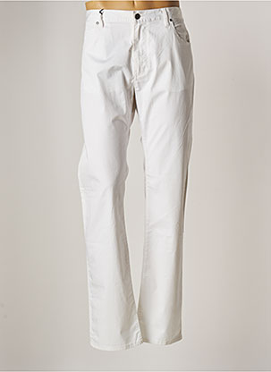 Pantalon droit blanc ARMANI pour homme