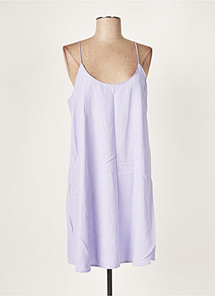 Robe courte violet GRACE & MILA pour femme