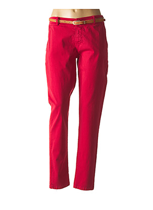 Pantalon rouge MINSK pour femme